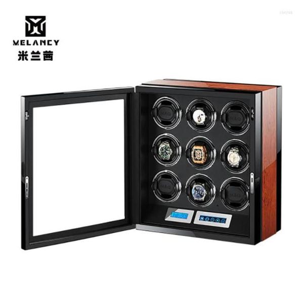 watch boxes cases winder holder display 9 slots automatic mechanical winding box jewelry watches storage casewatch4860686, Black;blue
watch boxes cases winder holder display 9 slots automatic mechanical winding box jewelry watches storage casewatch4860686, Black;blue