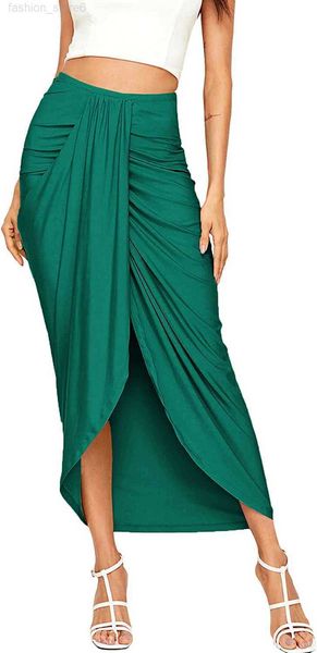 shein women's casual slit wrap asymmetrical elastic high waist maxi draped skirt, Black;gray
shein women's casual slit wrap asymmetrical elastic high waist maxi draped skirt, Black;gray