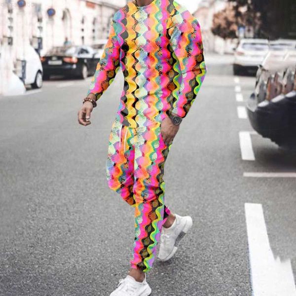 men's tracksuits men casual tracksuit jogging suit colourful trend t-shirt trousers two-piece fashion sweatshirt streetwear hip hop clo, Gray
men's tracksuits men casual tracksuit jogging suit colourful trend t-shirt trousers two-piece fashion sweatshirt streetwear hip hop clo, Gray