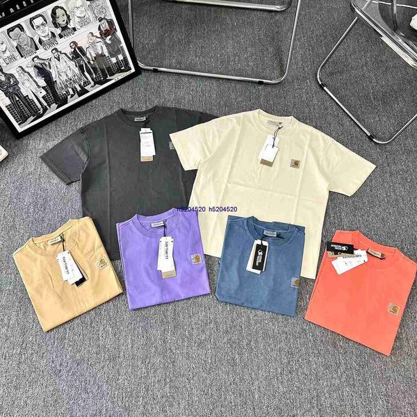 2023 summer new men's and women's t shirt fashion tooling brand carhart military style washed old short sleeves american work dres, White;black
2023 summer new men's and women's t shirt fashion tooling brand carhart military style washed old short sleeves american work dres, White;black