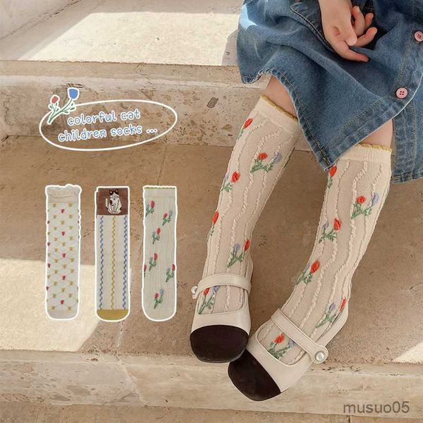 3pcs socks pairs children's mesh calf cute cartoon cat kids girls little girl socks stockings, Pink;yellow
3pcs socks pairs children's mesh calf cute cartoon cat kids girls little girl socks stockings, Pink;yellow