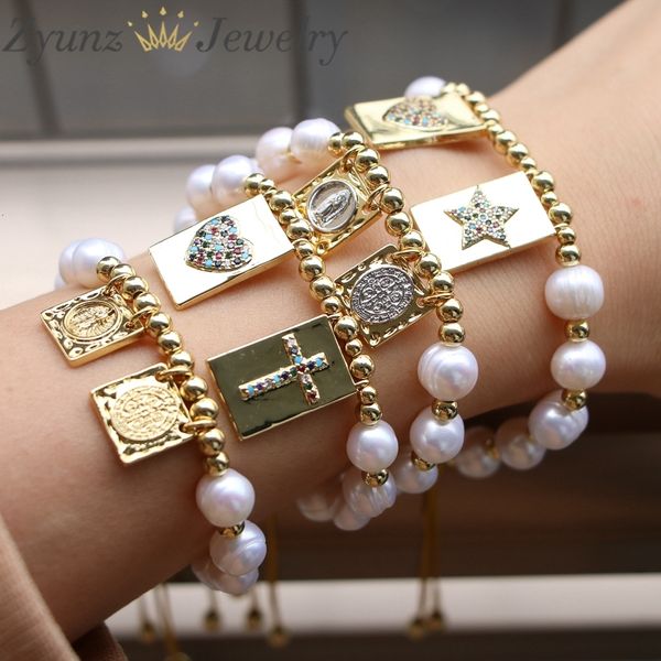 chain 5pcs virgin mary religious bracelets for women copper freshwater pearl beads cubic zirconia heart jewelry gifts 230506, Black
chain 5pcs virgin mary religious bracelets for women copper freshwater pearl beads cubic zirconia heart jewelry gifts 230506, Black