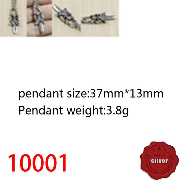 10001 hip hop s925 sterling silver small sword pendant couple personalized creative jewelry retro punk hip hop pendant
10001 hip hop s925 sterling silver small sword pendant couple personalized creative jewelry retro punk hip hop pendant
