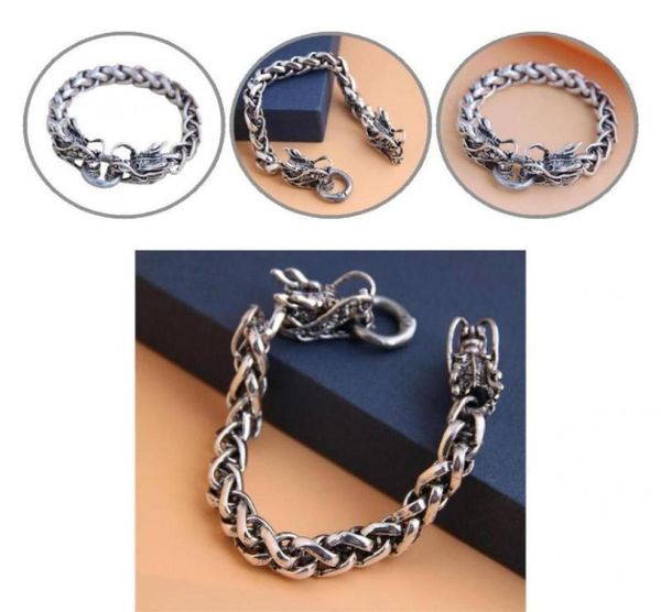 bangle alloy fashion auspicious dragon simple chain lightweight bracelet statement jewelry8830593, Black
bangle alloy fashion auspicious dragon simple chain lightweight bracelet statement jewelry8830593, Black