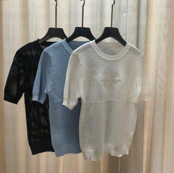 women's knitted t-shirt hollow out retro age reducing 428, White
women's knitted t-shirt hollow out retro age reducing 428, White