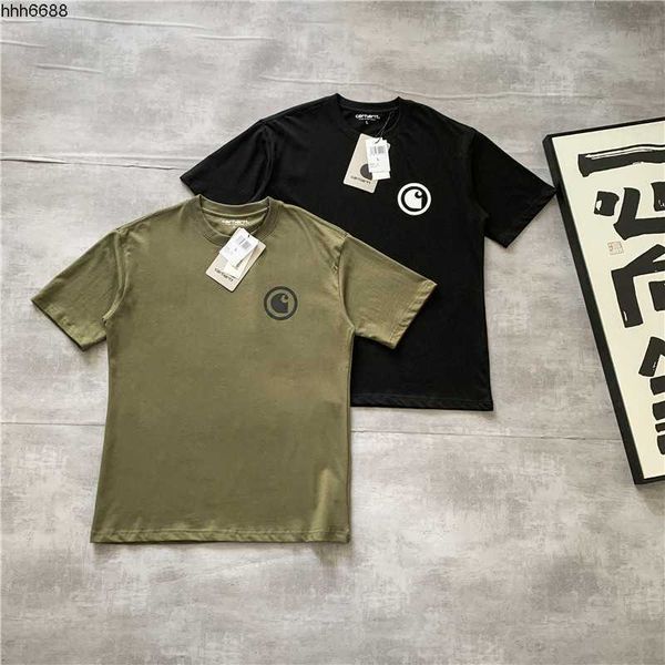 w03x 2023 summer new men's and women's t shirt fashion tooling brand carhart military style letter circle back letter short sleeve, White;black
w03x 2023 summer new men's and women's t shirt fashion tooling brand carhart military style letter circle back letter short sleeve, White;black