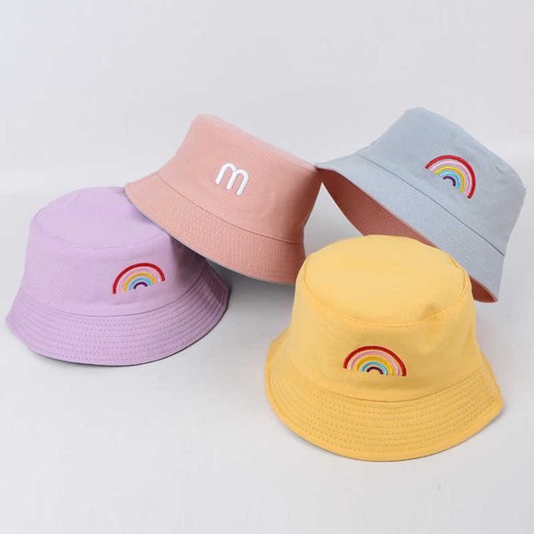 stingy brim hats summer baby girls rainbow two side embroidery bucket hat for boys kids 27y cartoon cute outdoor fashion sun fisherman caps, Blue;gray
stingy brim hats summer baby girls rainbow two side embroidery bucket hat for boys kids 27y cartoon cute outdoor fashion sun fisherman caps, Blue;gray
