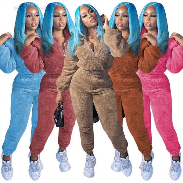 fall winter women tracksuits fleece sweatsuits long sleeve pullover and pants two piece sets casual solid outfits thick warm sportswear jogg, Gray
fall winter women tracksuits fleece sweatsuits long sleeve pullover and pants two piece sets casual solid outfits thick warm sportswear jogg, Gray