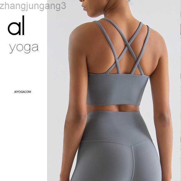 desginer alo yoga arlo's new sports underwear women's shock-proof fitness bra with chest pad and back vest, White
desginer alo yoga arlo's new sports underwear women's shock-proof fitness bra with chest pad and back vest, White