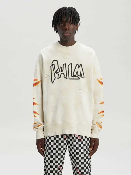 designer clothing fashion sweatshirts palmes angels new flame print sweater loose men's women's crew neck pullover luxury streetwe, Black
designer clothing fashion sweatshirts palmes angels new flame print sweater loose men's women's crew neck pullover luxury streetwe, Black