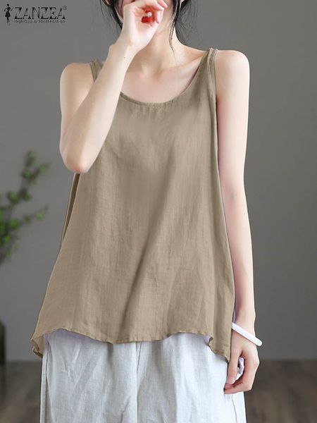 camisoles tanks vintage women solid cotton tank zanzea summer causal sleeveless vest blouse elegant basic shirt beach tunic camisole 230506, Black;white
camisoles tanks vintage women solid cotton tank zanzea summer causal sleeveless vest blouse elegant basic shirt beach tunic camisole 230506, Black;white