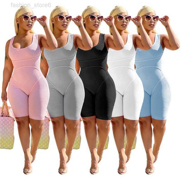 wholesale summer rompers women solid jumpsuits sleeveless knitted playsuits casual bodycon overalls black leggings bulk items 7341, Black;white
wholesale summer rompers women solid jumpsuits sleeveless knitted playsuits casual bodycon overalls black leggings bulk items 7341, Black;white