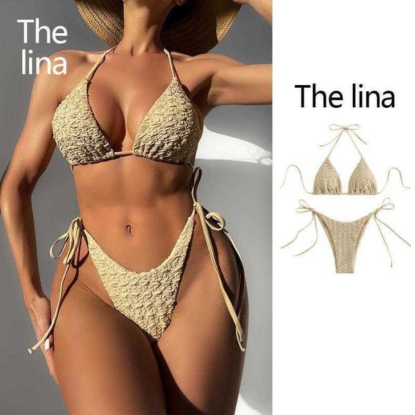 style solid color backless split swimsuit womens high waist bikini lacing swimwear, White;black
style solid color backless split swimsuit womens high waist bikini lacing swimwear, White;black