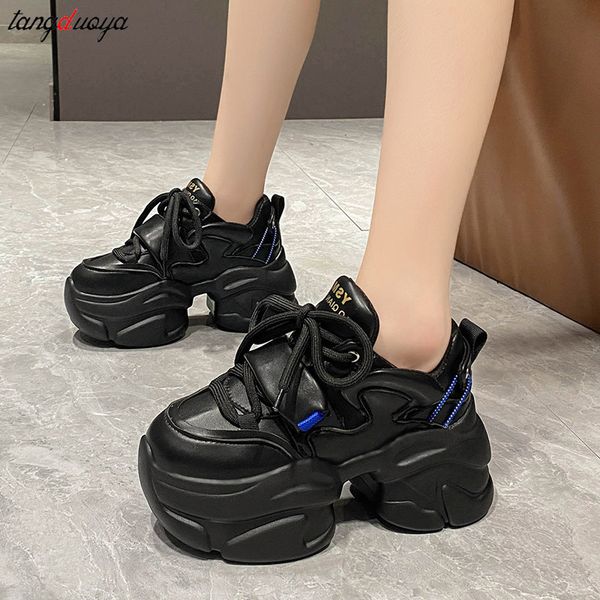 internal increase chunky shoes women comfortable platform shoes female casual vulcanized shoes fashion high heel woman sneakers, Black
internal increase chunky shoes women comfortable platform shoes female casual vulcanized shoes fashion high heel woman sneakers, Black