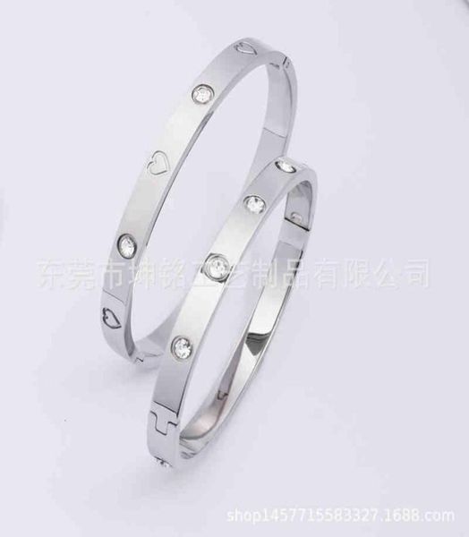 fashion fashion stainless steel diamond inlaid love men and women039s lovers bracelet gift bracelet jewelry7528246, Black
fashion fashion stainless steel diamond inlaid love men and women039s lovers bracelet gift bracelet jewelry7528246, Black