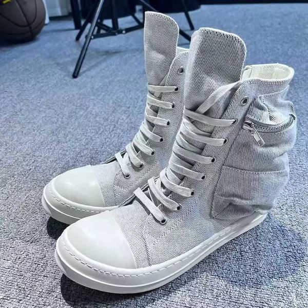 round owens casual shoes ricks ro ro high shoes fashion wallet bag new milk fragrance thick sole couple daily casual board shoes men's, Black
round owens casual shoes ricks ro ro high shoes fashion wallet bag new milk fragrance thick sole couple daily casual board shoes men's, Black