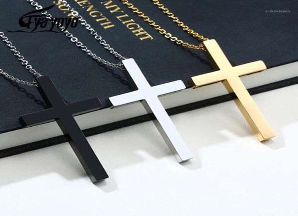 pendant necklaces eyeyoyo classic blank cross prayer christ stainless steel men women religion lucky jewelry12453077, Silver
pendant necklaces eyeyoyo classic blank cross prayer christ stainless steel men women religion lucky jewelry12453077, Silver