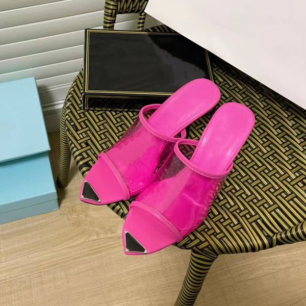 platform heel designer sandal triangle logo women slide blue pink leather insole printed plexiglass heels designers flip flop fashion sandal, Black
platform heel designer sandal triangle logo women slide blue pink leather insole printed plexiglass heels designers flip flop fashion sandal, Black