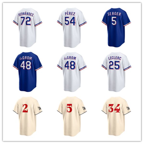 texas custom rangers jersey 48 jacob degrom 5 corey seager 34 nolan ryan 2 marcus semien 27 vladimir guerrero 54 martin perez 72 jonathan he, Blue;black
texas custom rangers jersey 48 jacob degrom 5 corey seager 34 nolan ryan 2 marcus semien 27 vladimir guerrero 54 martin perez 72 jonathan he, Blue;black