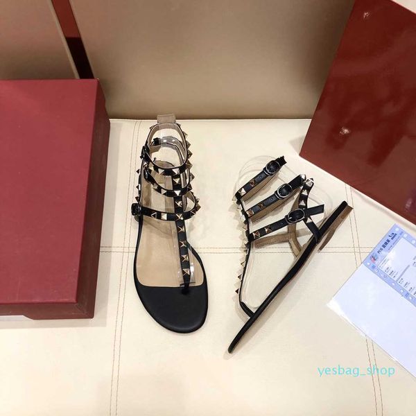 2022 summer color rivets spiked gladiator flat sandals stones studded flip sandal women's shoes adjustable buckle laces, Black
2022 summer color rivets spiked gladiator flat sandals stones studded flip sandal women's shoes adjustable buckle laces, Black