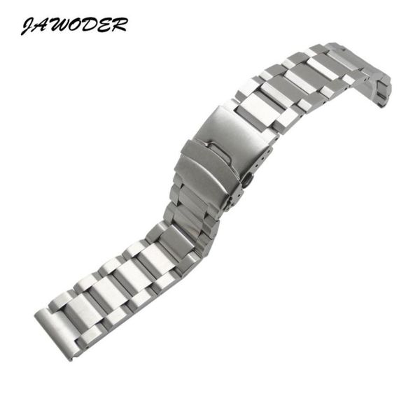 jawoder watch band 18 20 22 24mm men pure solid stainless steel brushed watch strap deployment buckle bracelets2157445, Black;brown
jawoder watch band 18 20 22 24mm men pure solid stainless steel brushed watch strap deployment buckle bracelets2157445, Black;brown