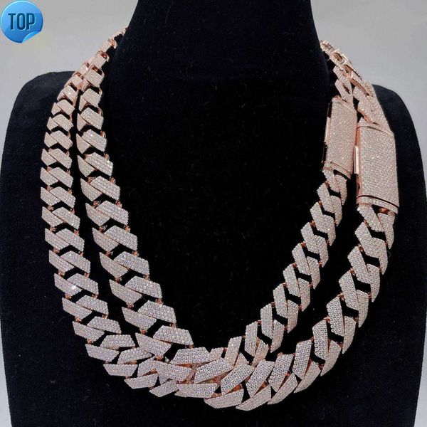 hip hop 925 sterling silver vvs moissanite diamond jewelry cuban link chains moissanite necklace for men women
hip hop 925 sterling silver vvs moissanite diamond jewelry cuban link chains moissanite necklace for men women