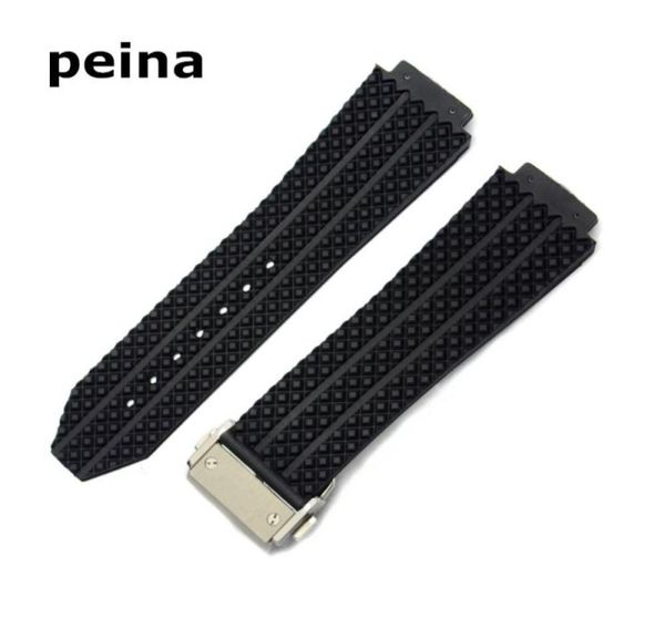 25mmx19mm new mens watchbands strap band tire diver silicone rubber watchband strap for hub1718855, Black;brown
25mmx19mm new mens watchbands strap band tire diver silicone rubber watchband strap for hub1718855, Black;brown