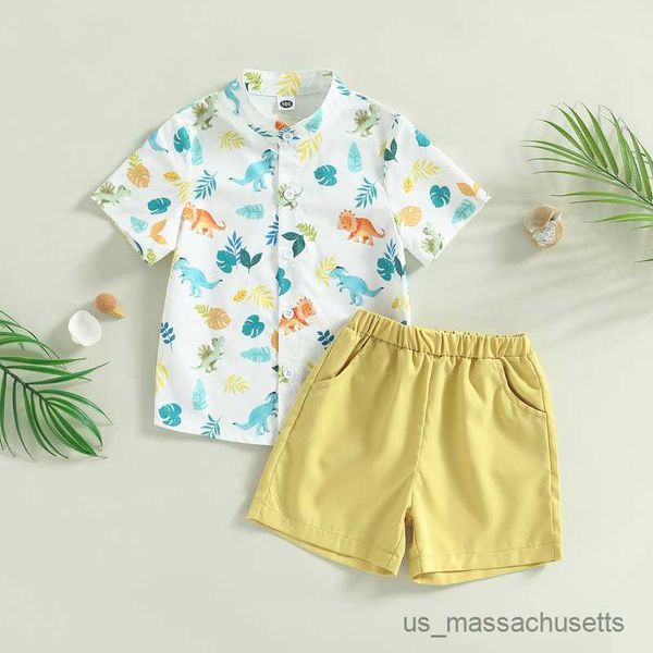 clothing sets kid boy clothes suit summer toddler boys short sleeve lapel dinosaur buttons shirt and side pockets short pants outfit, White
clothing sets kid boy clothes suit summer toddler boys short sleeve lapel dinosaur buttons shirt and side pockets short pants outfit, White