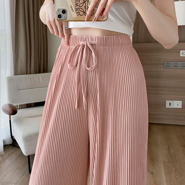 women's high waist slim ice silk 100 fold wide leg pants women's spring and summer loose draping floor sweeping sun protection mos, Black;white
women's high waist slim ice silk 100 fold wide leg pants women's spring and summer loose draping floor sweeping sun protection mos, Black;white