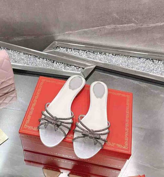 23s renes caovilla clippy crystal embellished leather flat sandal summer r quality women sandals slide open toe luxury brand with box 35-43, Black
23s renes caovilla clippy crystal embellished leather flat sandal summer r quality women sandals slide open toe luxury brand with box 35-43, Black
