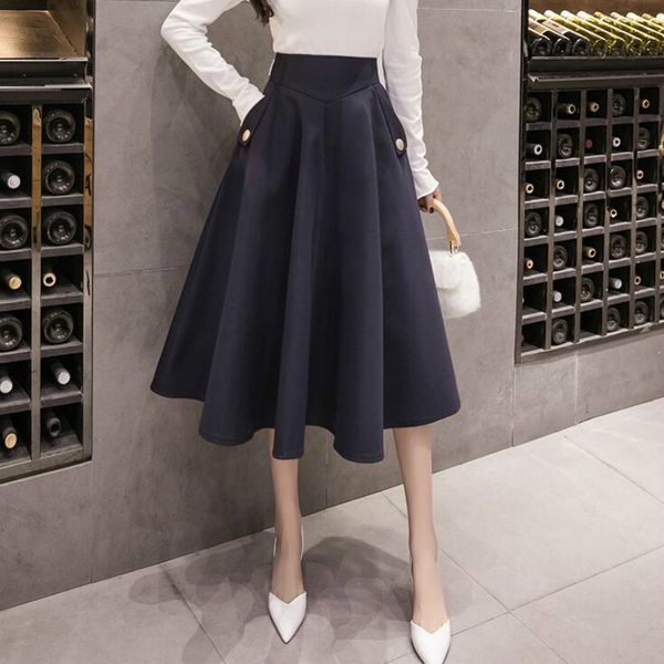 skirts elegant high waist midi skirt women spring summer fashion ball gown long skirts vintage dark blue ladies umbrella skirt 230506, Black
skirts elegant high waist midi skirt women spring summer fashion ball gown long skirts vintage dark blue ladies umbrella skirt 230506, Black