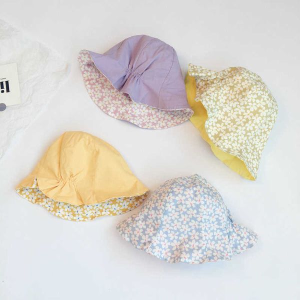 stingy brim hats spring summer girls doublesided floral elastic fisherman hat foldable outdoor bucket hats ins lovely 4 colors sunscreen cap, Blue;gray
stingy brim hats spring summer girls doublesided floral elastic fisherman hat foldable outdoor bucket hats ins lovely 4 colors sunscreen cap, Blue;gray