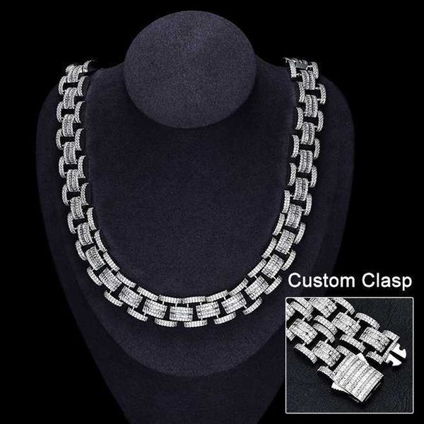 jn55 wholesale hip hop iced out 18mm bling exotic baguette full diamond silver 14k gold cuban link chain for rapper jewelry
jn55 wholesale hip hop iced out 18mm bling exotic baguette full diamond silver 14k gold cuban link chain for rapper jewelry