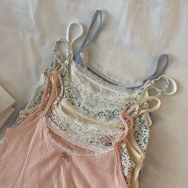 camisoles tanks vintage lace floral print camisole women vest summer casual elegant bow short slim cute bottoming women camis 230506, Black;white
camisoles tanks vintage lace floral print camisole women vest summer casual elegant bow short slim cute bottoming women camis 230506, Black;white