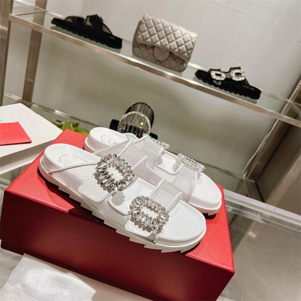 rhinestone designer sandal women wide thick sandals platform sliders slipper flat heel nude sandles shoes classic beach casual woman beach s, Black
rhinestone designer sandal women wide thick sandals platform sliders slipper flat heel nude sandles shoes classic beach casual woman beach s, Black