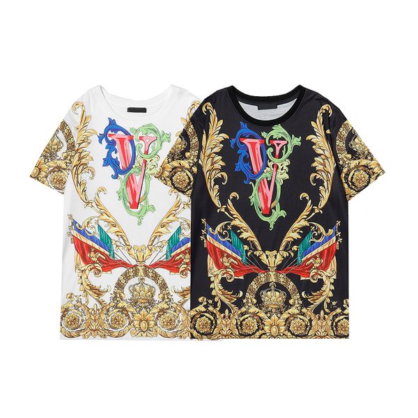 men's medusa new t-shirt summer trend big v print sherlock style beach clothing black white mens womens same cotton loose casual short, Black;brown
men's medusa new t-shirt summer trend big v print sherlock style beach clothing black white mens womens same cotton loose casual short, Black;brown
