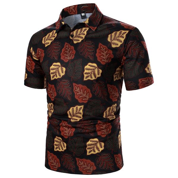 men's polos polo shirt short sleeve leaf print hawaiian style summer leisure fashion holiday t 230506, White;black
men's polos polo shirt short sleeve leaf print hawaiian style summer leisure fashion holiday t 230506, White;black