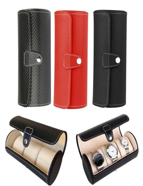 luxury watch display gift box case roll 3 slot wristwatch necklace bracelet jewelry pu leather box storage travel pouch205b7942364, Black;blue
luxury watch display gift box case roll 3 slot wristwatch necklace bracelet jewelry pu leather box storage travel pouch205b7942364, Black;blue