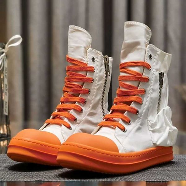 round owens casual shoes ricks ro ro catwalk orange white high rick casual cloth bag purse round head thick soled plate shoes lovers owens w
round owens casual shoes ricks ro ro catwalk orange white high rick casual cloth bag purse round head thick soled plate shoes lovers owens w