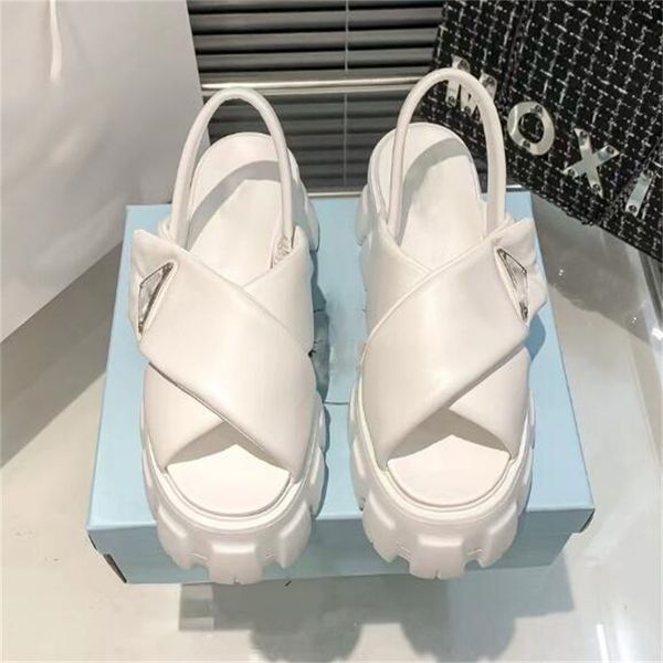 womens leather sandals rubber sandal designer lady platform slides triangle metal slippers retro beach shoes round toe roman sandals, Black
womens leather sandals rubber sandal designer lady platform slides triangle metal slippers retro beach shoes round toe roman sandals, Black
