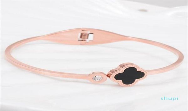 surgical grade 316l stainless steel clover charm hinge spring bangle high polished ip plated titanium steel mop bracelet233u5335394, Black
surgical grade 316l stainless steel clover charm hinge spring bangle high polished ip plated titanium steel mop bracelet233u5335394, Black