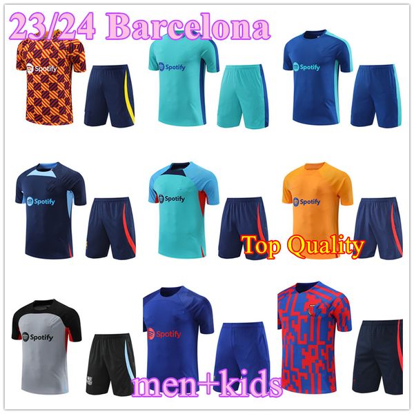 2023/24 new barcelona short sleeves barca men and boys lewandowski f. de jong training suit chandal futbol survetement ansu fati camisetas d, Black
2023/24 new barcelona short sleeves barca men and boys lewandowski f. de jong training suit chandal futbol survetement ansu fati camisetas d, Black