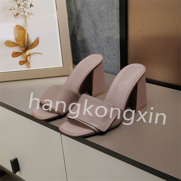 premium designer sandals genuine leather comfortable chunky heels slippers women's sandals, Black
premium designer sandals genuine leather comfortable chunky heels slippers women's sandals, Black