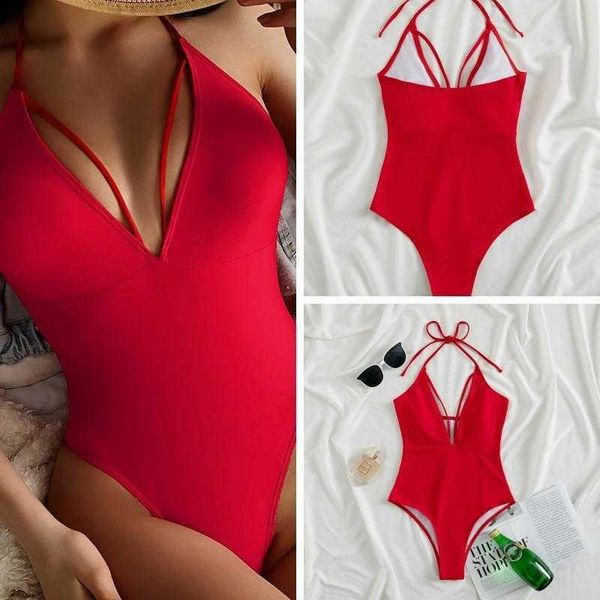 womens one piece solid color swimsuit halter quick drying drawstring source factory processing, White;black
womens one piece solid color swimsuit halter quick drying drawstring source factory processing, White;black