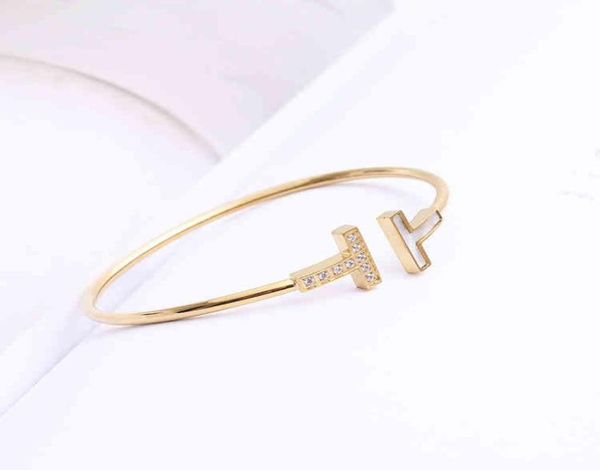 new stainless steel bracelet opening double t bracelet women039s gold fashion t stainless jewelry5651745, Black
new stainless steel bracelet opening double t bracelet women039s gold fashion t stainless jewelry5651745, Black