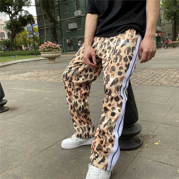 designer pant fashion casual clothing palmes angels leopard print letter full side stripe straight pants mens womens casual luxury streetwea, Black
designer pant fashion casual clothing palmes angels leopard print letter full side stripe straight pants mens womens casual luxury streetwea, Black