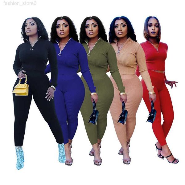 fall winter tracksuits women ribbed outfits long sleeve pullover sweatshirt and pants two piece sets outwork sportswear casual jogger suits, Gray
fall winter tracksuits women ribbed outfits long sleeve pullover sweatshirt and pants two piece sets outwork sportswear casual jogger suits, Gray