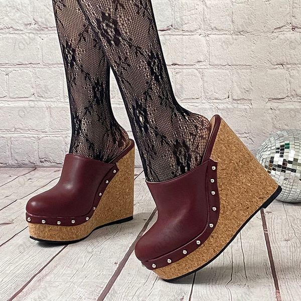 olomm 2023handmade women platform mules sandals rivets wedges heels round toe elegant black cosplay shoes us plus size 5-20
olomm 2023handmade women platform mules sandals rivets wedges heels round toe elegant black cosplay shoes us plus size 5-20