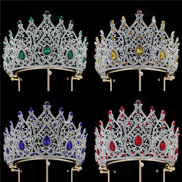 bridal headwear new wedding dress crown rhinestone zircon hair band hair accessories crown dress accessories wedding accessories gift party, Silver
bridal headwear new wedding dress crown rhinestone zircon hair band hair accessories crown dress accessories wedding accessories gift party, Silver