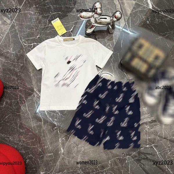 2023 tracksuits kids designer clothes short sleeve sets baby summer suits 2pcs round neck t-shirt and animal printed shorts new arrival, White
2023 tracksuits kids designer clothes short sleeve sets baby summer suits 2pcs round neck t-shirt and animal printed shorts new arrival, White